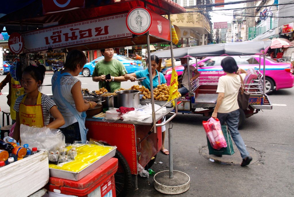 Gadekøkkener i Chinatown